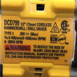 AS-IS DEWALT ATOMIC 20V Lithium-Ion Cordless 1/2 in. Hammer Drill Kit