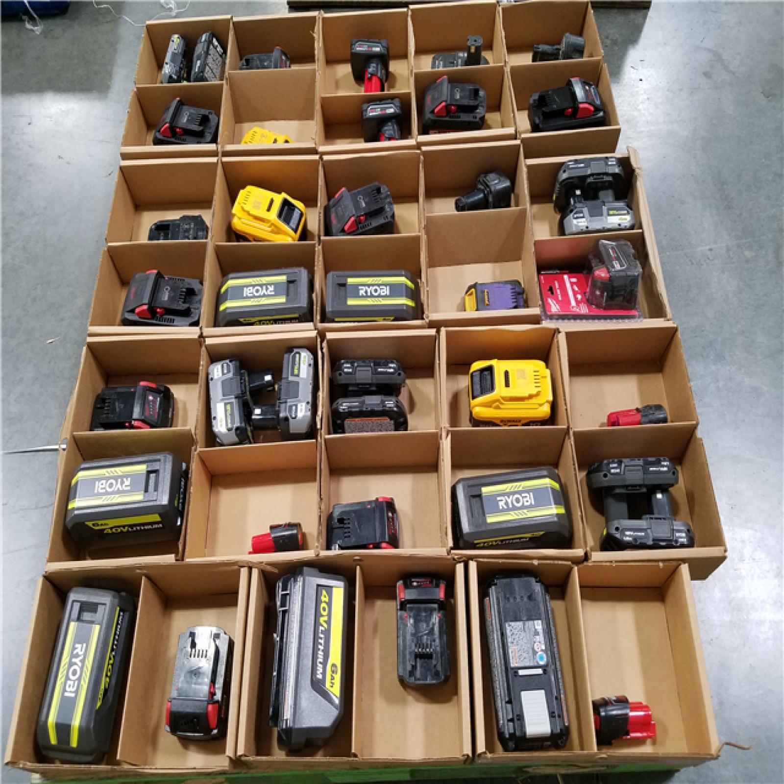 California AS-IS Battery Pallet