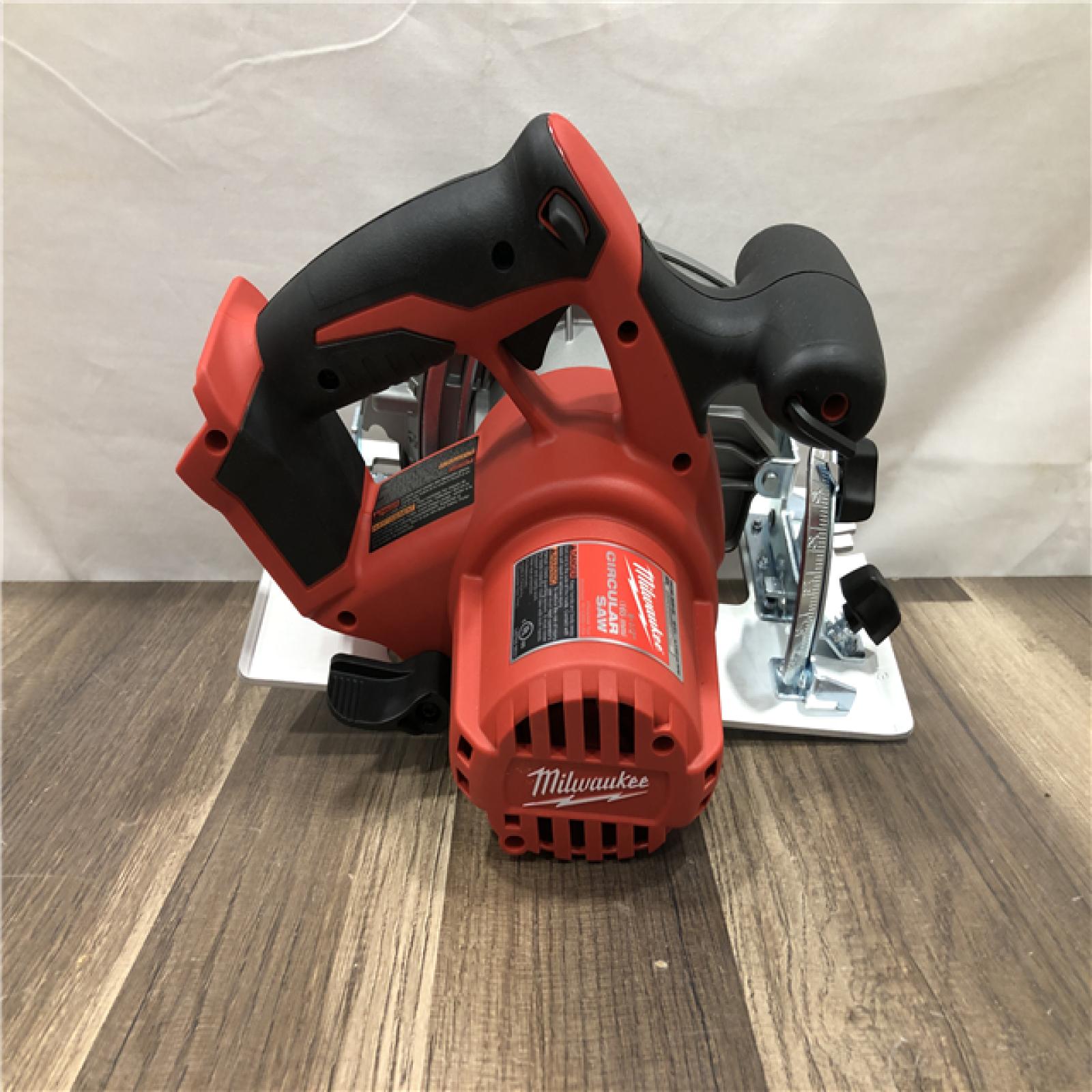AS-IS Milwaukee 18V Lithium-Ion Cordless 6-1/2 in. Circular Saw (Tool-Only)