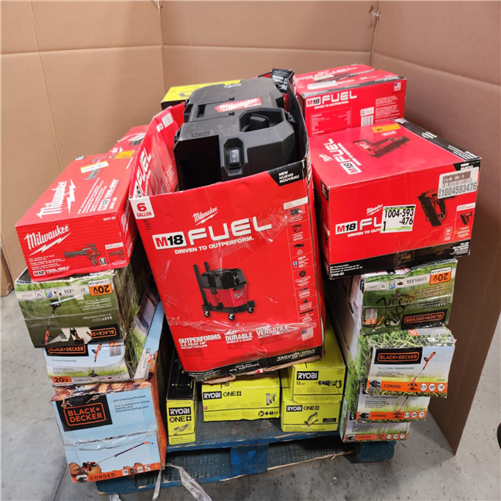 CALIFORNIA AS-IS TOOL PALLET