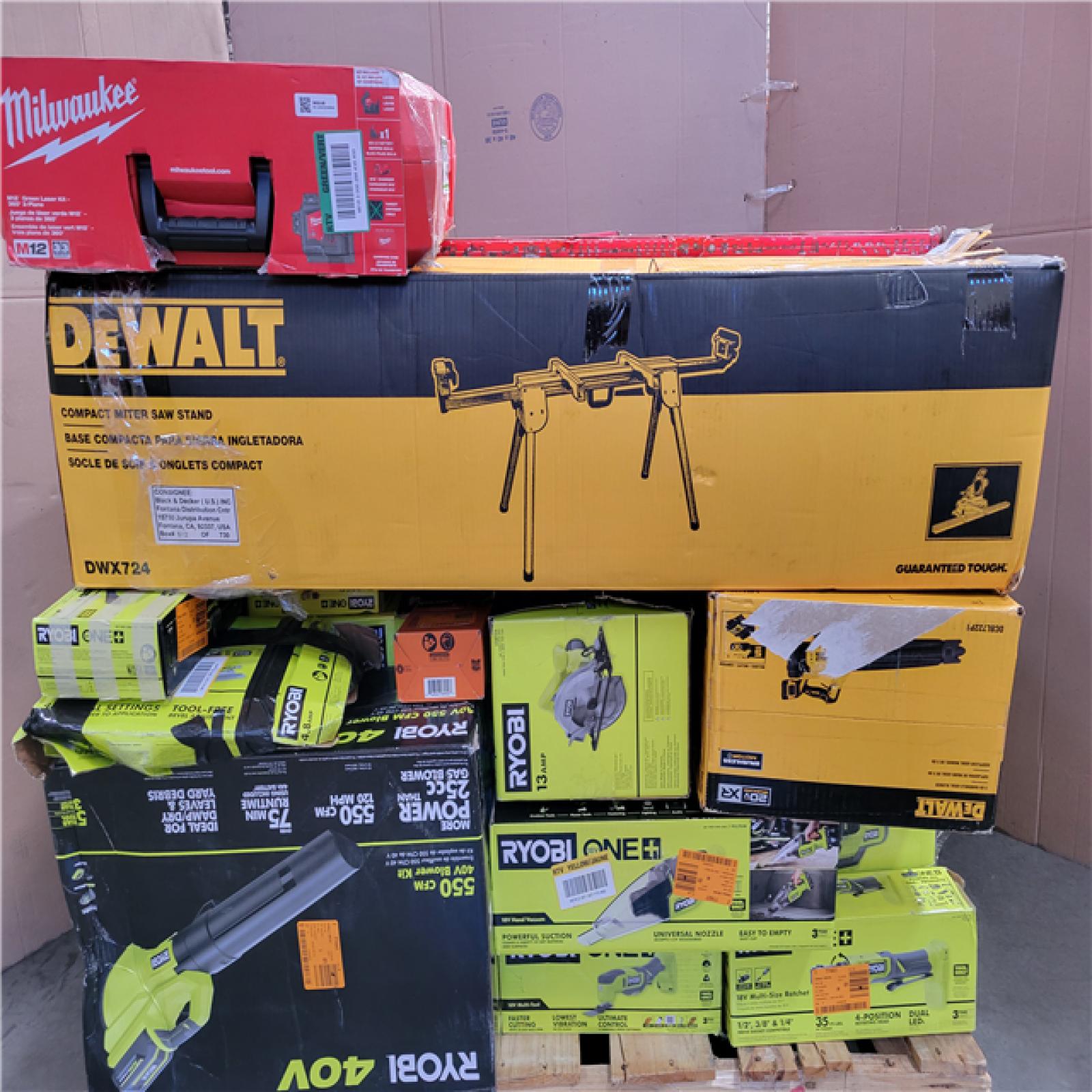 CALIFORNIA AS-IS TOOL PALLET