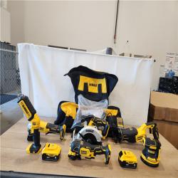 DEWALT 20V Lithium-Ion Cordless 6-Tool Combo Kit