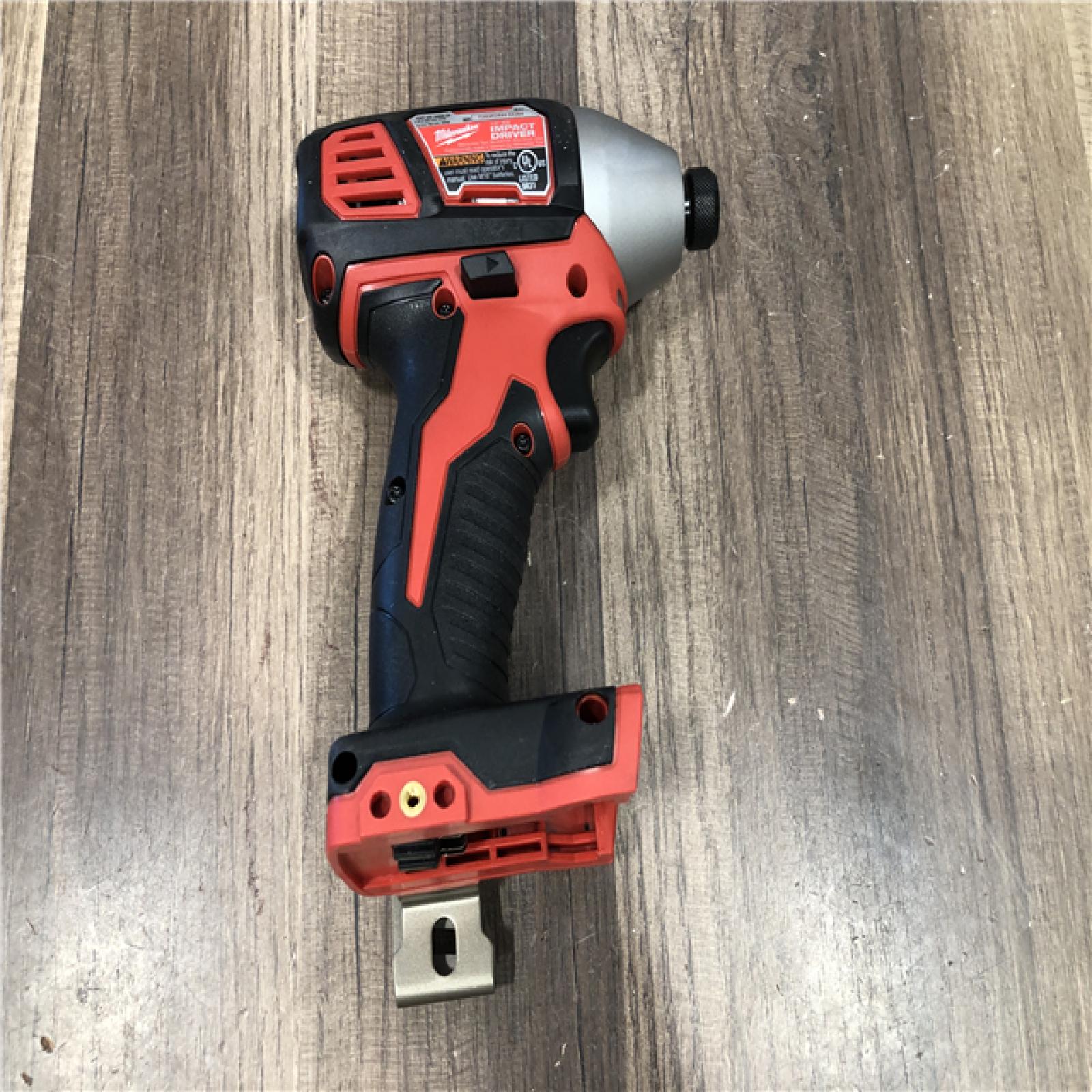 AS-IS Milwaukee 18V Lithium-Ion Cordless 1/4 in. Hex Impact Driver (Tool-Only)