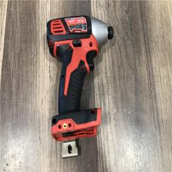 AS-IS Milwaukee 18V Lithium-Ion Cordless 1/4 in. Hex Impact Driver (Tool-Only)