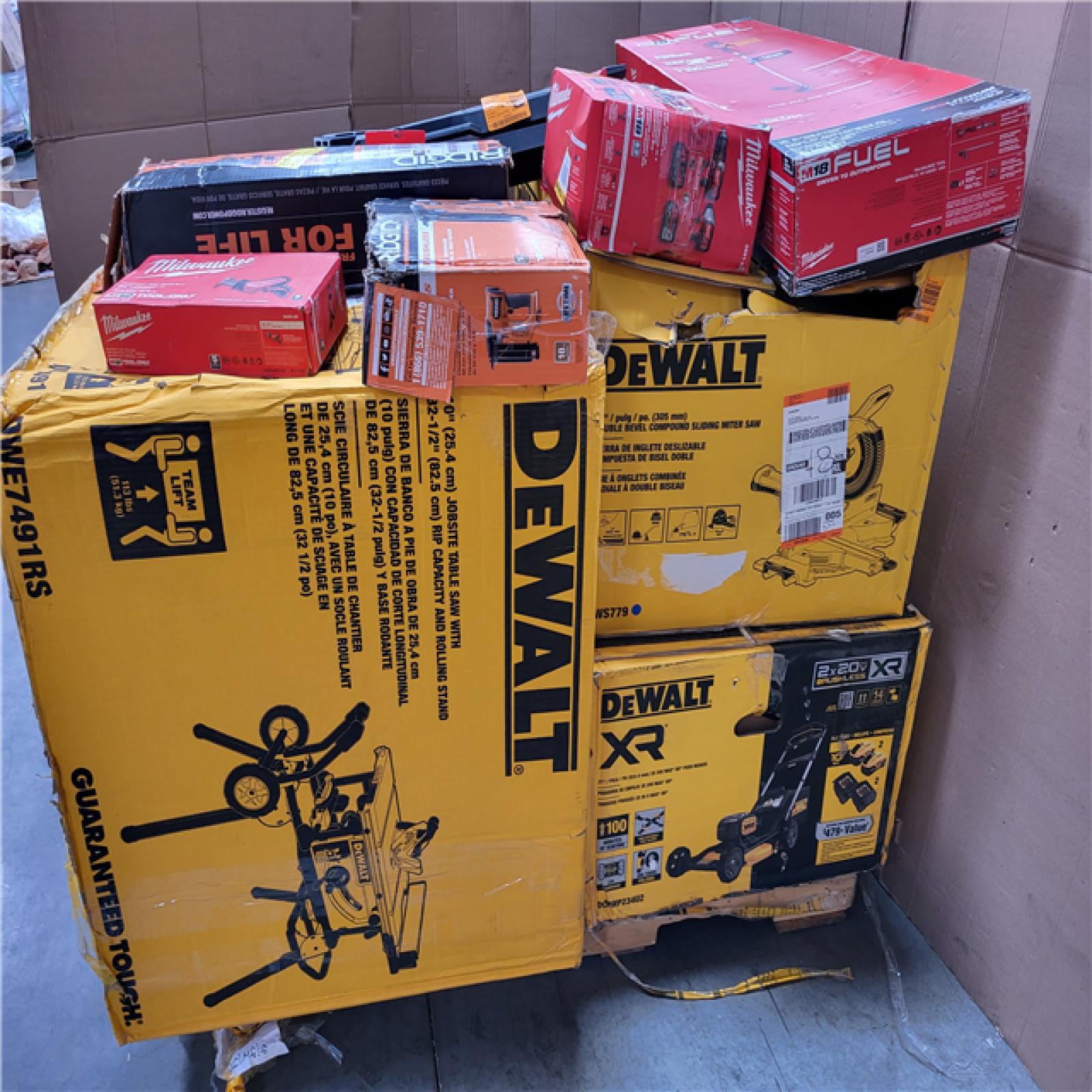 CALIFORNIA AS-IS TOOL PALLET