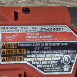 AS-IS Milwaukee FUEL 12-Volt Lithium-Ion Brushless Cordless Hammer Drill and Impact Driver Combo Kit