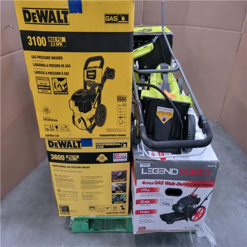 CALIFORNIA AS-IS OUTDOOR POWER EQUIPMENT
