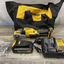AS-IS DEWALT 20V MAX XR Cordless Brushless 3-Speed Oscillating Multi Tool Kit