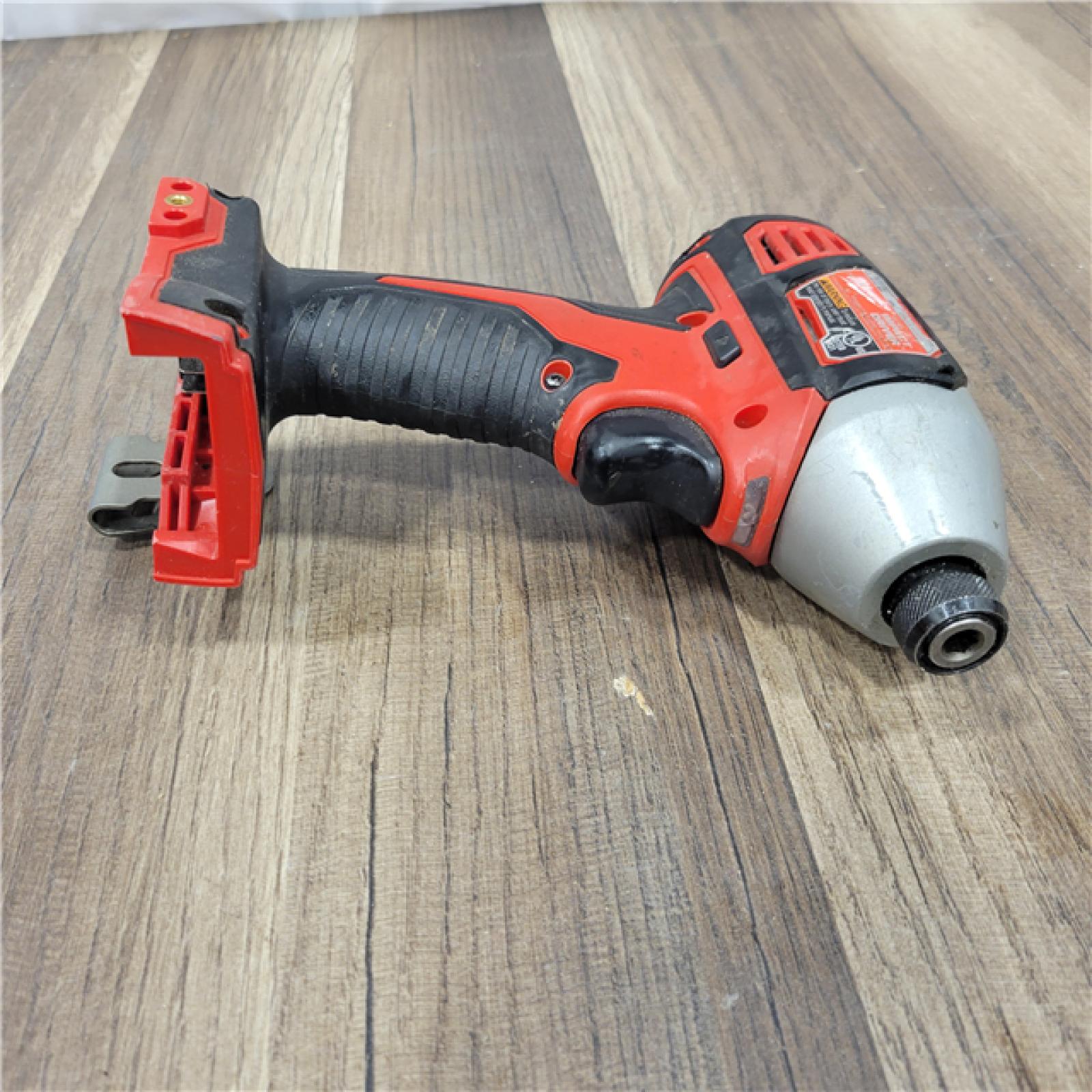 AS-IS Milwaukee M18 18-Volt Lithium-Ion Cordless 1/4 in. Hex Impact Driver (Tool-Only)