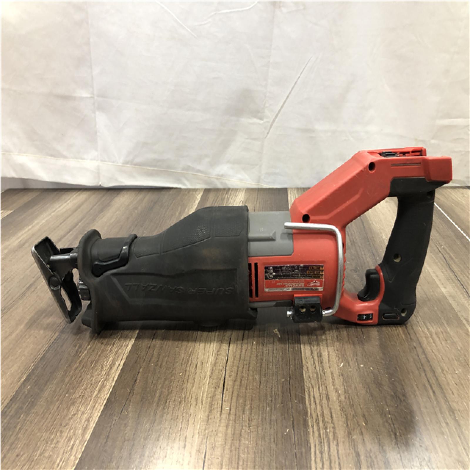 AS-IS Milwaukee FUEL 18V Lithium-Ion Brushless Cordless Super SAWZALL Orbital Reciprocating Saw (Tool-Only)