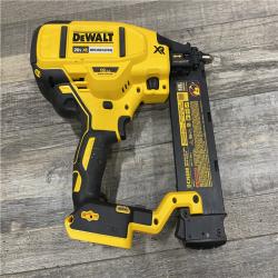 AS-IS DEWALT 20V MAX XR Lithium-Ion Electric Cordless 18-Gauge Brad Nailer (Tool Only)