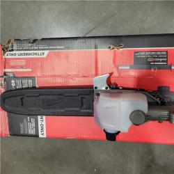 AS-IS  Milwaukee M18 FUEL 18V 10-inch Quik-lok Pole Saw Attachment 49-16-2720
