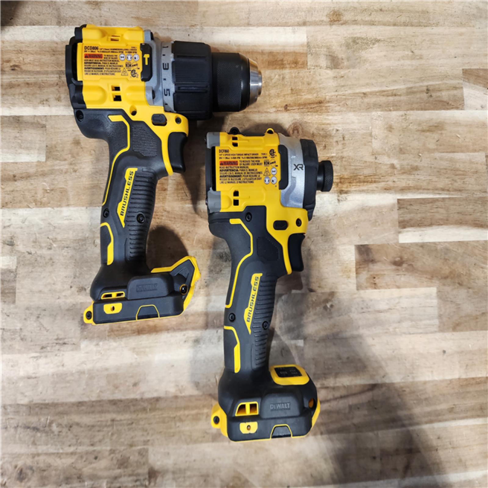 HOUSTON LOCATION - AS-IS DEWALT 20V XR Lithium-Ion Cordless 2-Tool Combo Kit