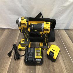 AS-IS DEWALT ATOMIC 20V MAX Lithium-Ion Cordless 2-Tool Combo Kit