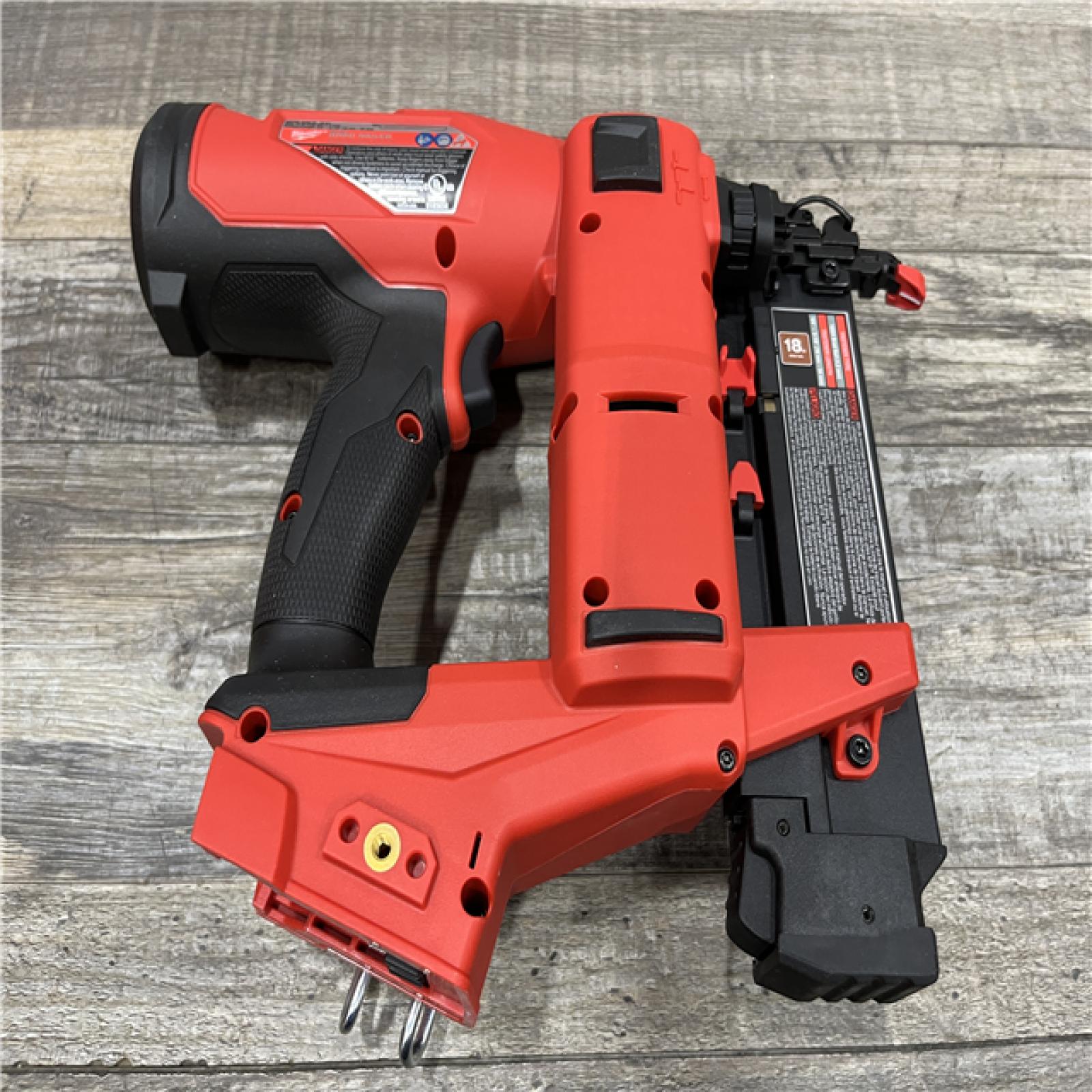 AS-IS Milwaukee FUEL 18-Volt Lithium-Ion Brushless Cordless Gen II 18-Gauge Brad Nailer (Tool-Only)