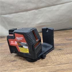 AS-IS Milwaukee 3521-21 4V Lithium-Ion Cordless USB Rechargeable Green Beam Cross Line Laser