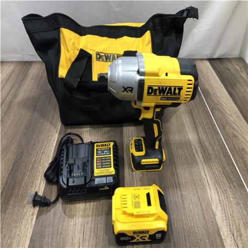 AS-IS DEWALT 20V MAX Lithium-Ion Cordless 1/2 in. Impact Wrench Kit