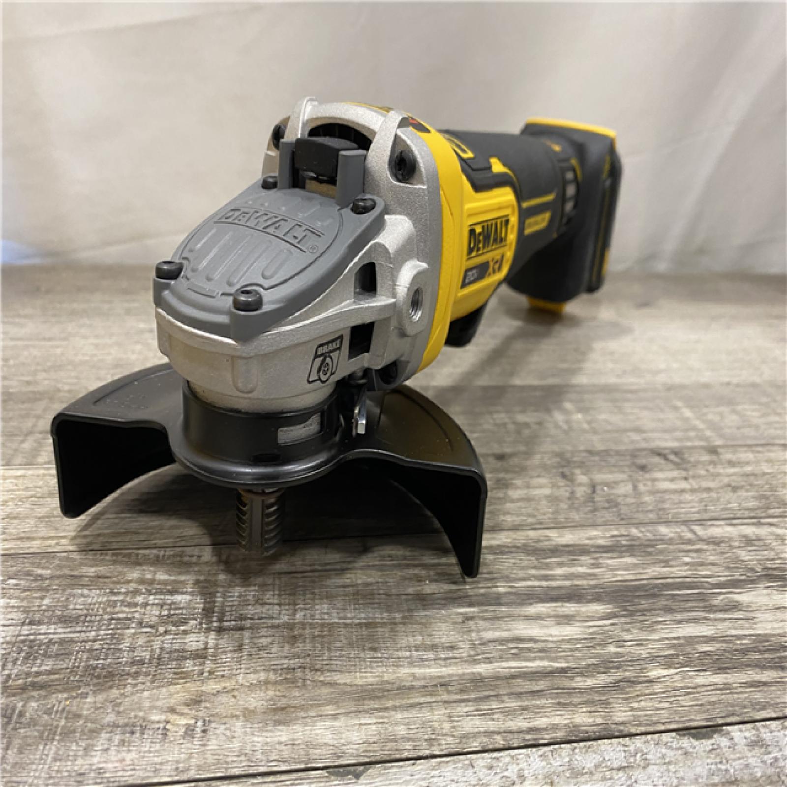 AS-IS DEWALT 20V XR Cordless 4-1/2. in. to 5 in. Variable Speed Angle Grinder (Tool Only)