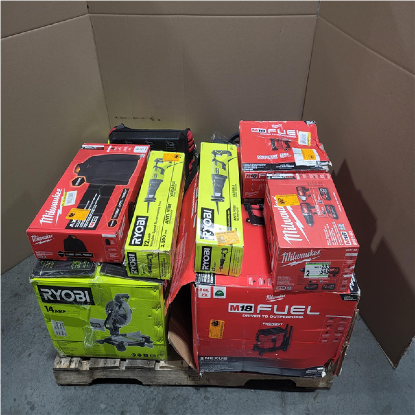 CALIFORNIA AS-IS TOOL PALLET