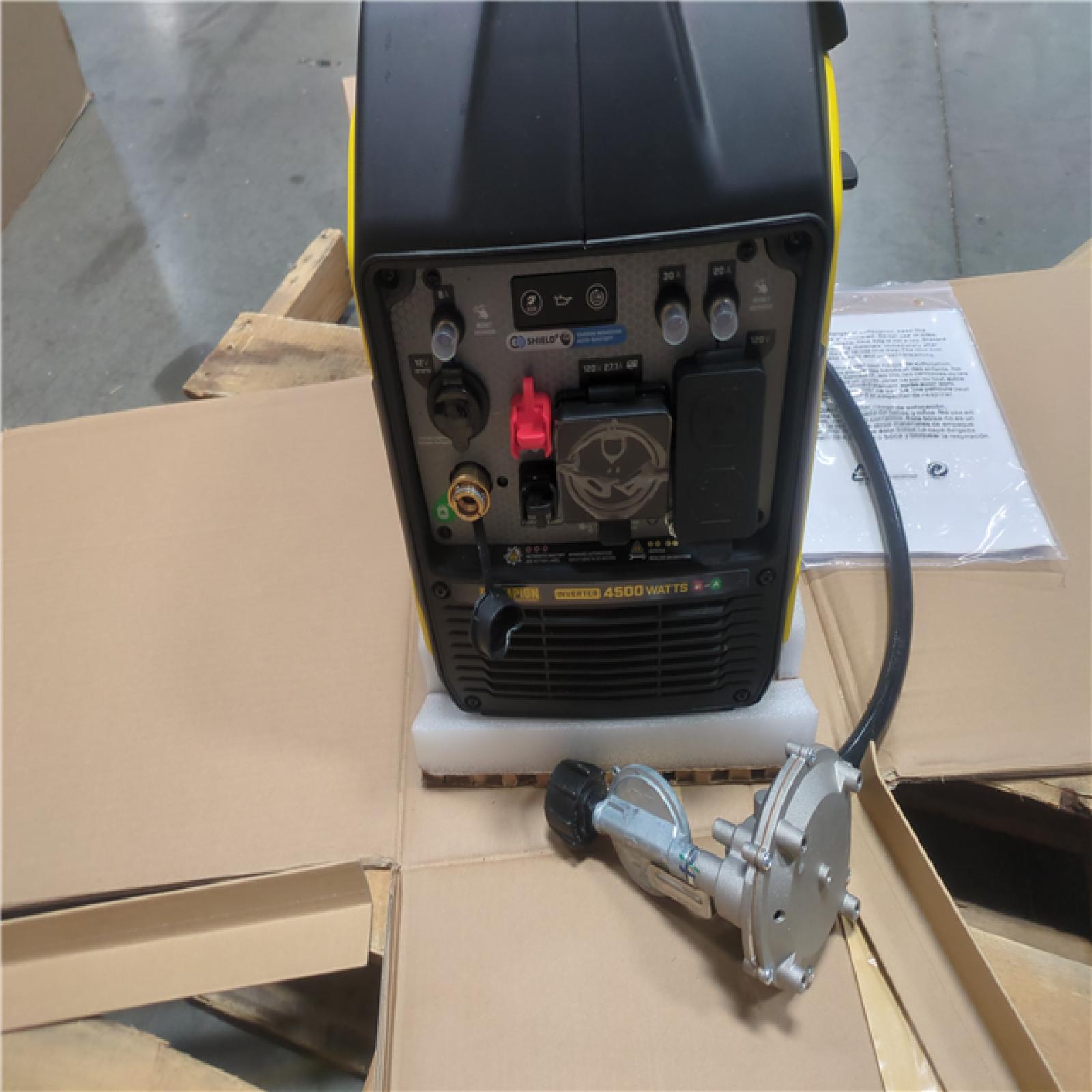 CALIFORNIA AS-IS CHAMPION PORTABLE POWER GENERATOR