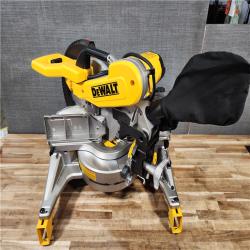 HOUSTON LOCATION - AS - IS DeWalt 15 Amp Corded 12 in. Compound Double Bevel Miter Saw