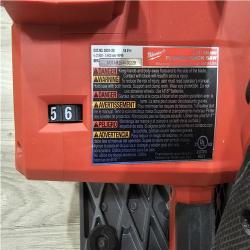 AS-IS Milwaukee FUEL 18V Lithium-Ion Cordless Brushless 6-1/2 in. Plunge Cut Track Saw (Tool-Only)