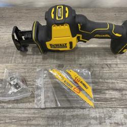 AS-IS DEWALT ATOMIC 20V MAX Cordless Brushless Compact Reciprocating Saw (Tool Only)