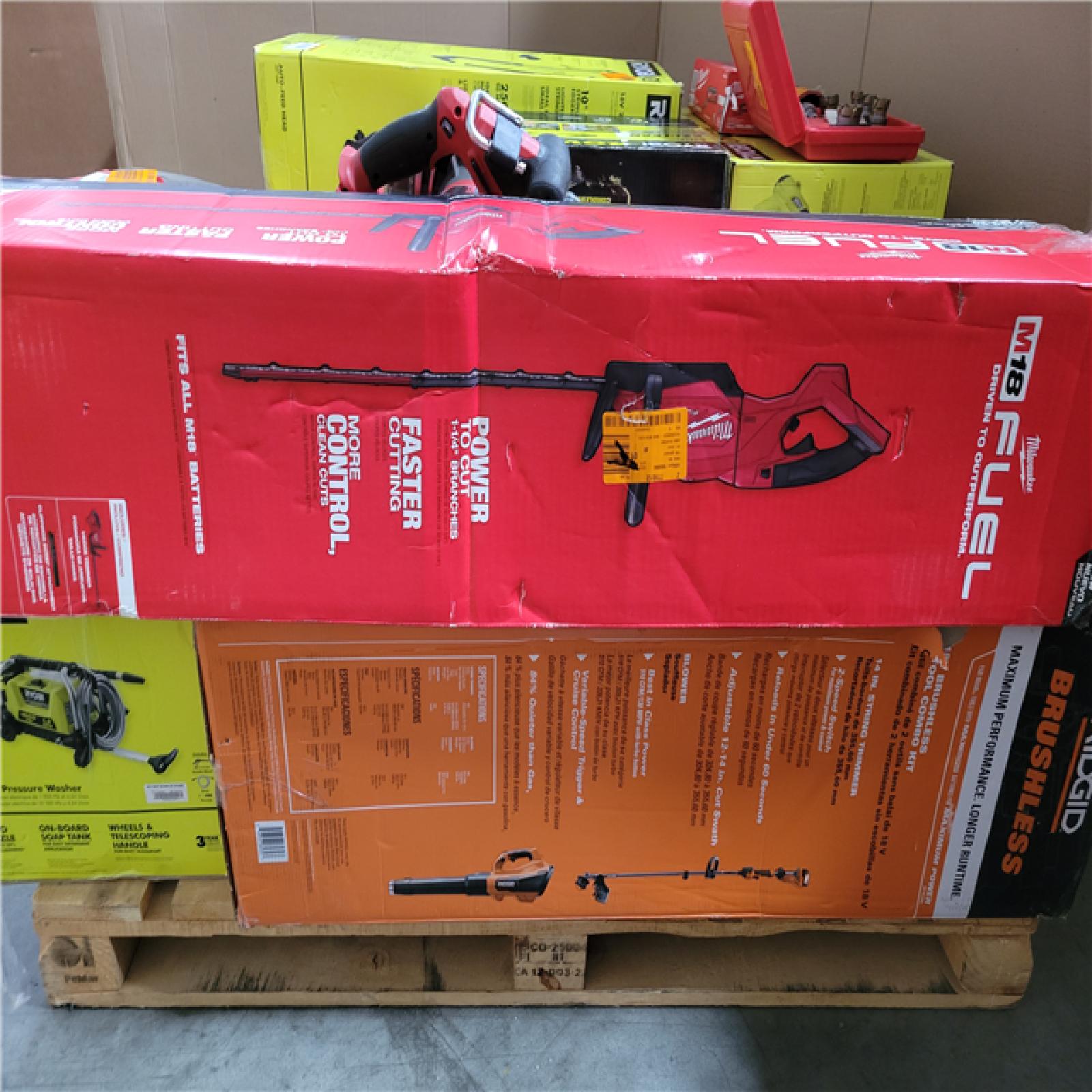 CALIFORNIA AS-IS TOOL PALLET