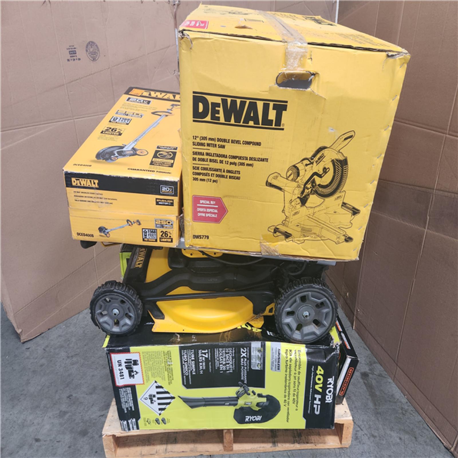 CALIFORNIA AS-IS TOOL PALLET