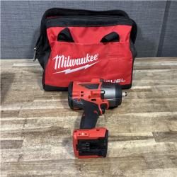 Houston Location AS-IS Milwaukee FUEL 18V Lithium-Ion Brushless Cordless 1/2 in. Impact Wrench with Friction Ring (Tool-Only)