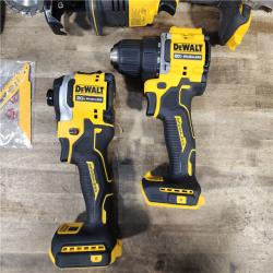 HOUSTON LOCATION - AS-IS DEWALT 4 TOOL COMBO KIT W/ (2) BATTERY & CHARGER