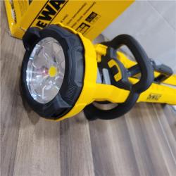 AS-IS DEWALT 20V MAX 3000 Lumens Tripod Jobsite Light (Tool-Only)