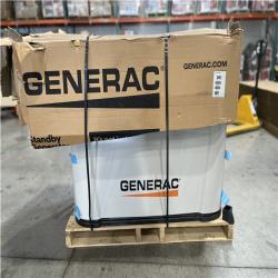DALLAS LOCATION- AS IS GENERAC 26kW Air-Cooled Generator and 200 Amp Transfer Switch w/ Smart Monitoring