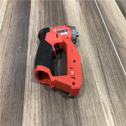 AS-IS Milwaukee FUEL 12V Lithium-Ion Brushless Cordless 4-in-1 Installation 3/8 in. Drill Driver with 4 Tool Head (Tool-Only)