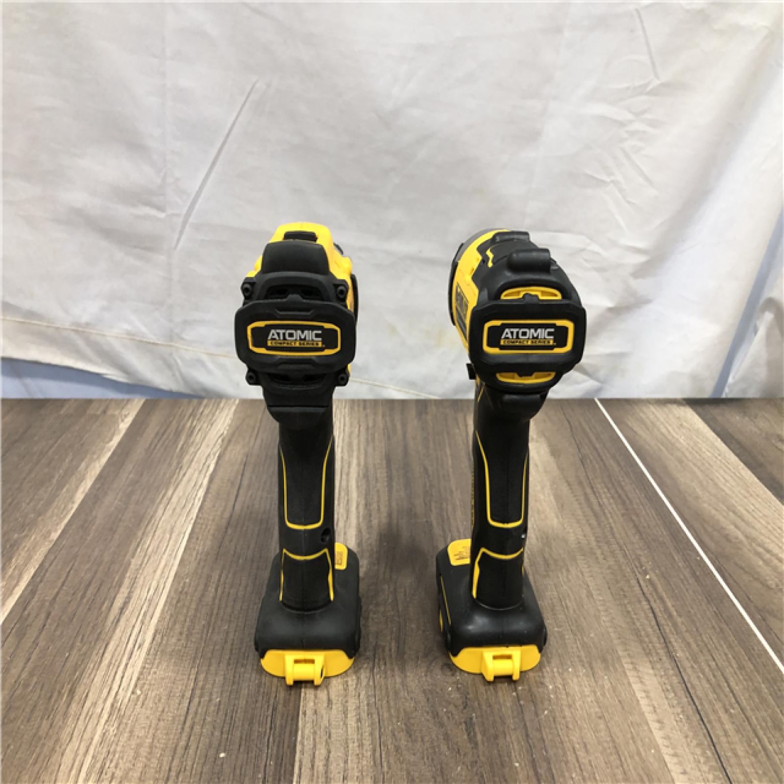 AS-IS DEWALT ATOMIC 20-Volt MAX Lithium-Ion Cordless Combo Kit