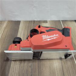 AS-IS  Milwaukee M18 18-Volt Lithium-Ion Cordless 3-1/4 in. Planer (Tool-Only)