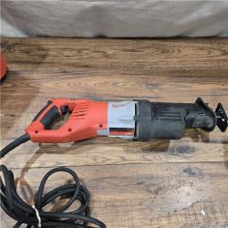 AS-IS Milwaukee 6538-21 15.0 Amp Super Sawzall Reciprocating Saw with Carrying Case