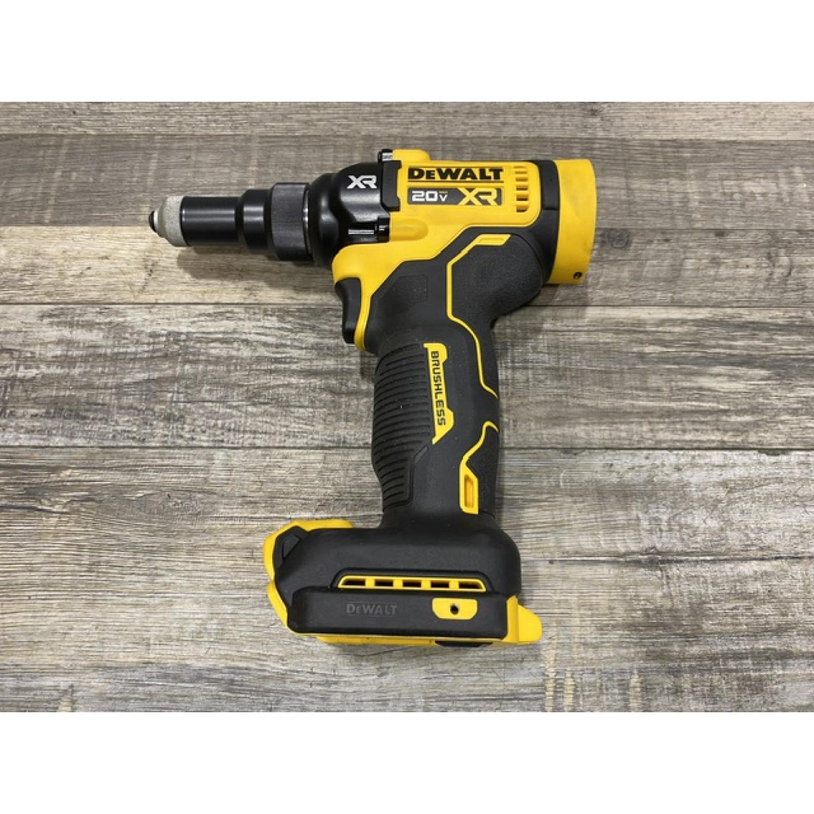 AS-IS DEWALT 20-Volt MAX Cordless 3/16 in. Rivet Tool (Tool-Only)