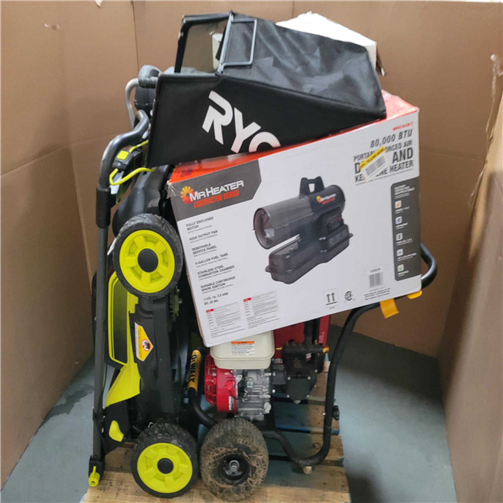 CALIFORNIA AS-IS OUTDOOR POWER EQUIPMENT