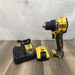 AS-IS DEWALT Atomic 20V Lithium-Ion Cordless Compact 1/2 in. Drill/Driver Kit
