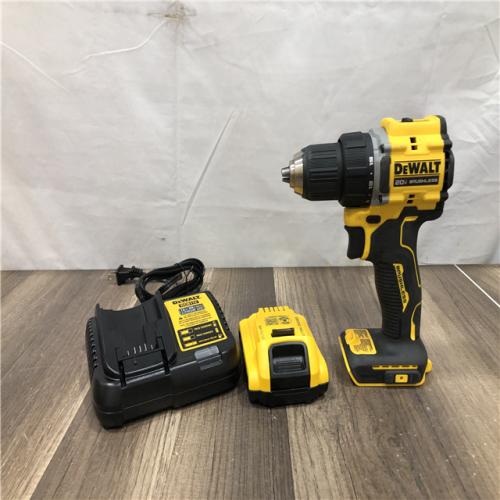 AS-IS DEWALT Atomic 20V Lithium-Ion Cordless Compact 1/2 in. Drill/Driver Kit
