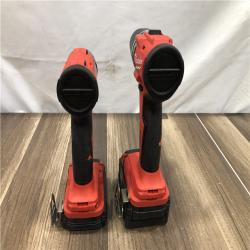 AS-IS Milwaukee 18-Volt Lithium-Ion Brushless Cordless Compact Hammer Drill/Impact Combo Kit