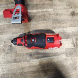HOUSTON LOCATION - AS-IS MILWAUKEE 3 TOOL COMBO KIT W/ (2) BATTERY & CHARGER