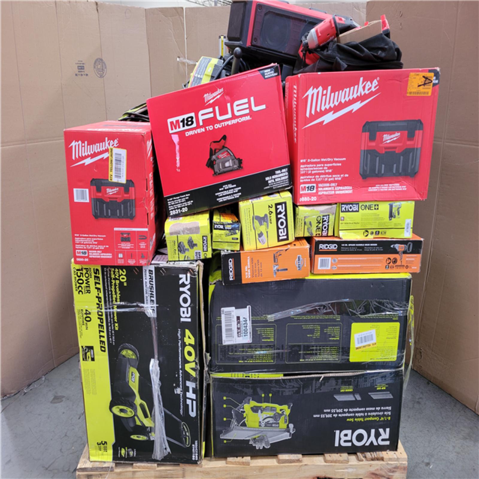 CALIFORNIA AS-IS TOOL PALLET