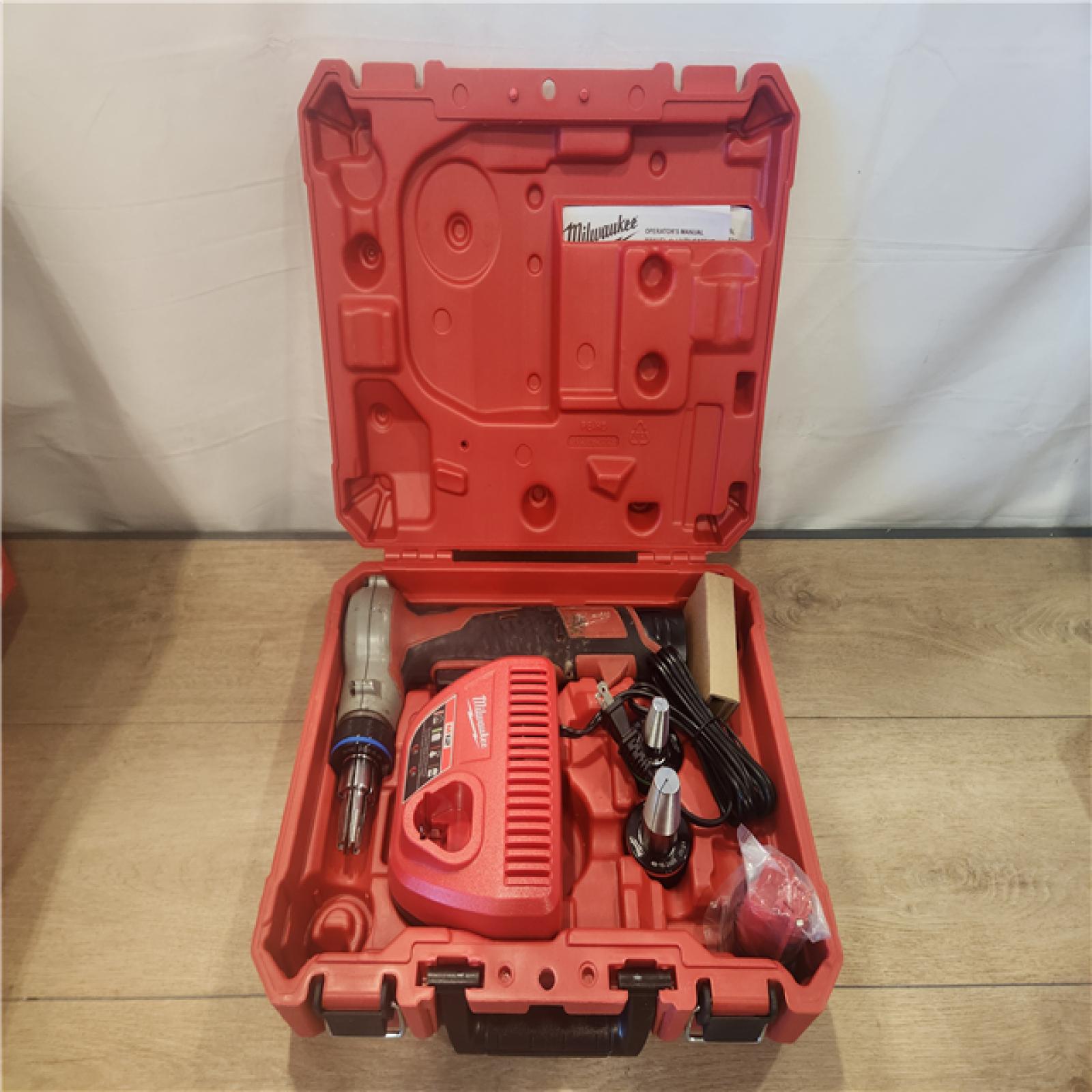 AS-IS- Milwaukee Cordless PEX Expansion Tool Kit
