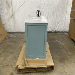 Houston As-IS 43 inch single vanity in blue