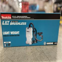 NEW! - Makita 18V X2 LXT Lithium-Ion (36V) Brushless Cordless 1.6 Gal. HEPA Filter Backpack Dry Vacuum Kit  6.0 Ah