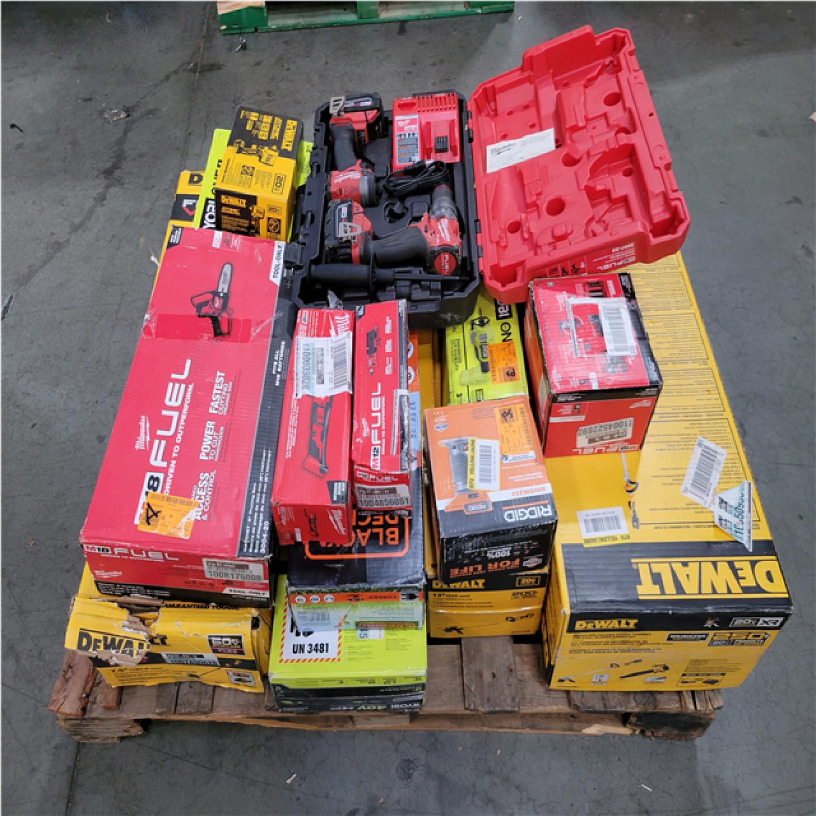 CALIFORNIA AS-IS TOOL PALLET