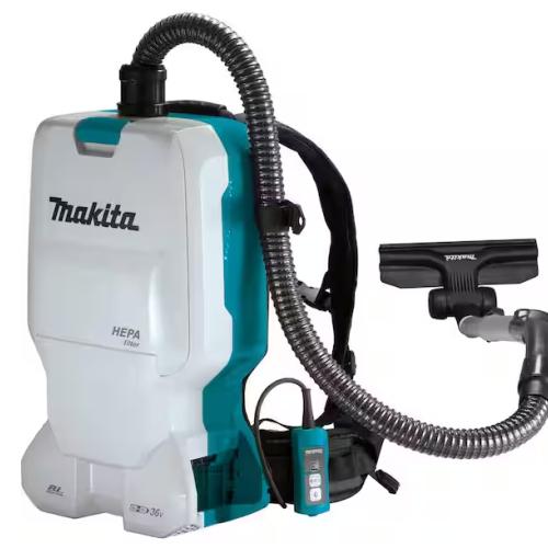 NEW! - Makita 18V X2 LXT Lithium-Ion (36V) Brushless Cordless 1.6 Gal. HEPA Filter Backpack Dry Vacuum (Tool-Only)