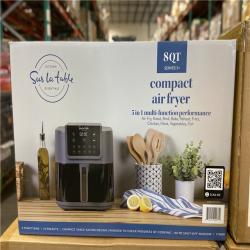 DALLAS LOCATION- BULLSEYE Sur La Table Kitchen Essentials 8qt Air Fryer Gray PALLET - (14 UNITS)